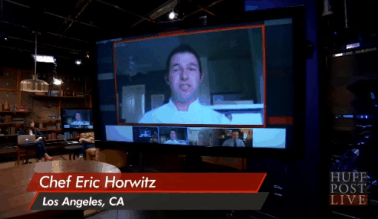 Chef Eric on Huff Post Live