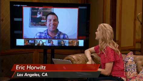 Eric talking about James Bond on Huff Post Live